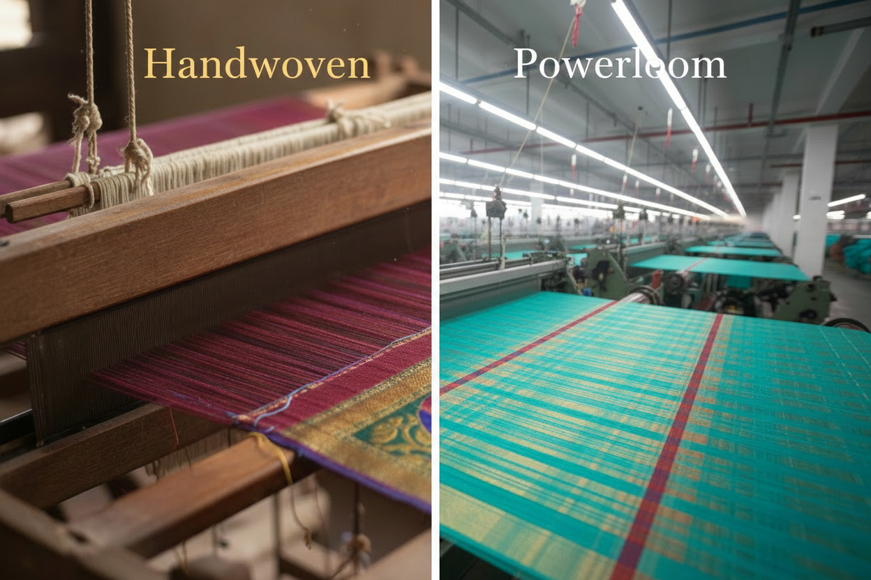 The Soul of Silk: Why We Choose Handwoven Over Machine-Made