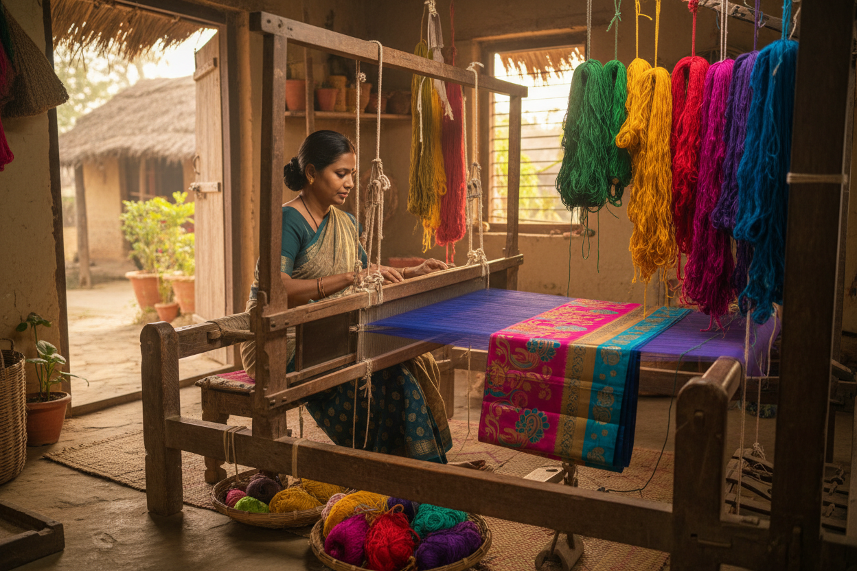 Meet the Weavers: The Women Behind Your Saree