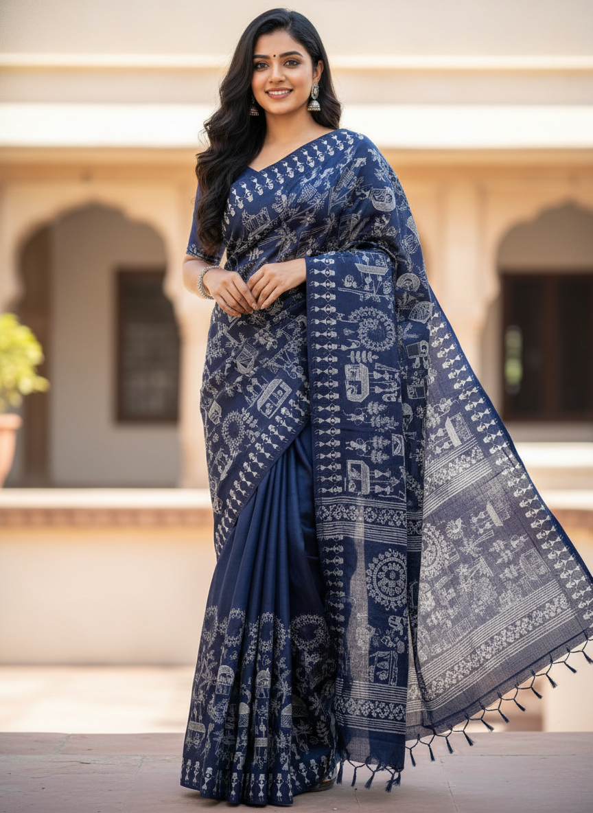 Boardroom  semi silk sarees (Work place sarees)